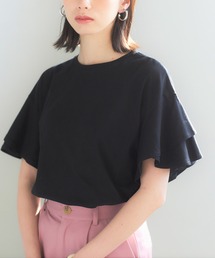 冷感フレアー袖カットソー