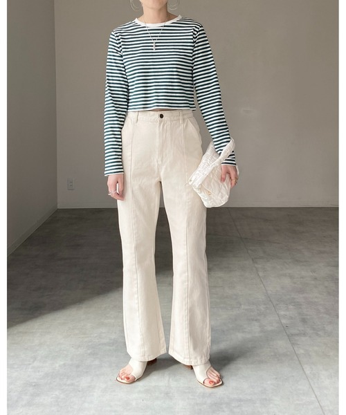 She's Closet（シーズクローゼット）の「キルティング半月型ミニワンハンドルバッグ（ハンドバッグ・レディース・ホワイト/オレンジ/ブラック・FREE）」の19枚目の写真