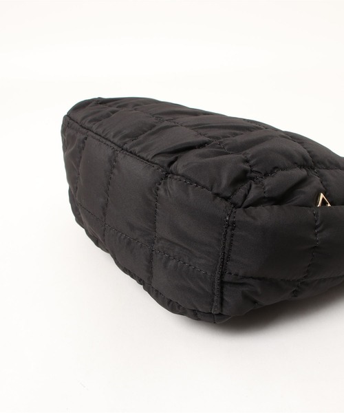 She's Closet（シーズクローゼット）の「キルティング半月型ミニワンハンドルバッグ（ハンドバッグ・レディース・ホワイト/オレンジ/ブラック・FREE）」の6枚目の写真