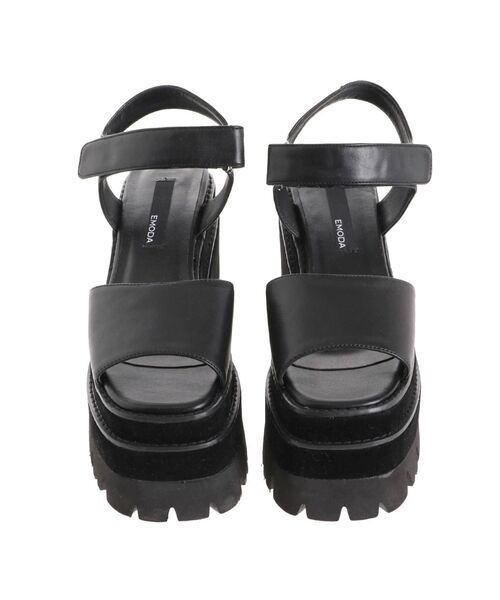 EMODA（エモダ）の「タンクバルキーサンダル（サンダル・レディース・ホワイト/ブラック/グレー・SMALL/MEDIUM/LARGE）」の18枚目の写真