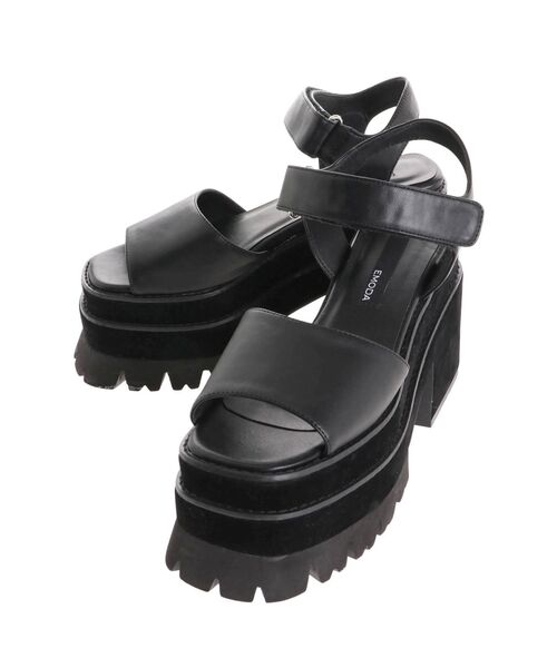 EMODA（エモダ）の「タンクバルキーサンダル（サンダル・レディース・ホワイト/ブラック/グレー・SMALL/MEDIUM/LARGE）」の12枚目の写真