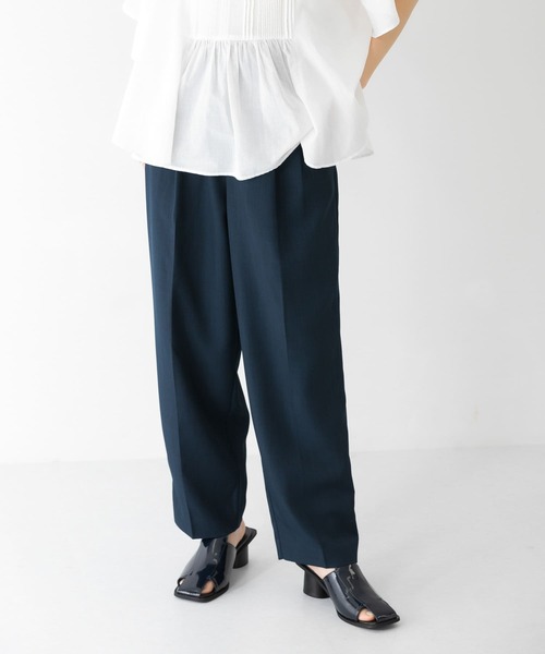 KBF（ケイビーエフ）の「センタープレスWIDEスラックス（スラックス・レディース・ブルー/ピンク/ネイビー/イエロー・ONE）」の19枚目の写真