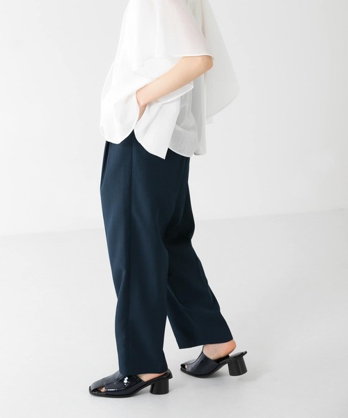 KBF（ケイビーエフ）の「センタープレスWIDEスラックス（スラックス・レディース・ブルー/ピンク/ネイビー/イエロー・ONE）」の14枚目の写真