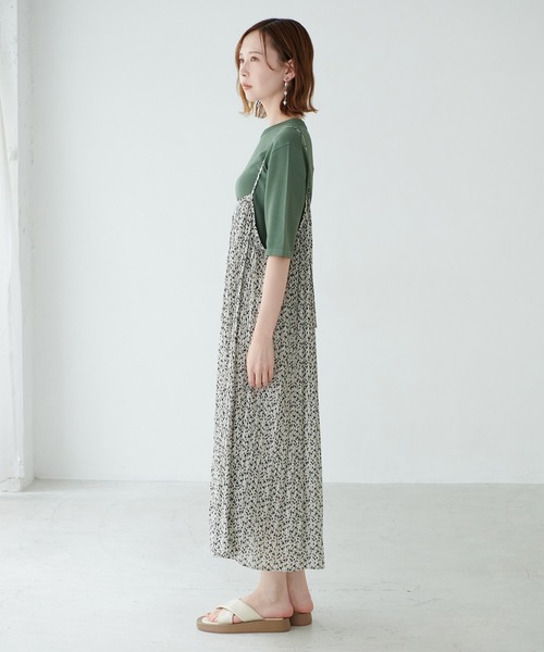 ROPE' PICNIC(ロペピクニック)の「2WAY/シアー楊柳キャミワンピース(ワンピース・レディース・ブラック/グレー/ベージュ系その他・38)」の12枚目の写真