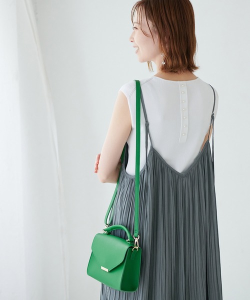 ROPE' PICNIC(ロペピクニック)の「2WAY/シアー楊柳キャミワンピース(ワンピース・レディース・ブラック/グレー/ベージュ系その他・38)」の17枚目の写真