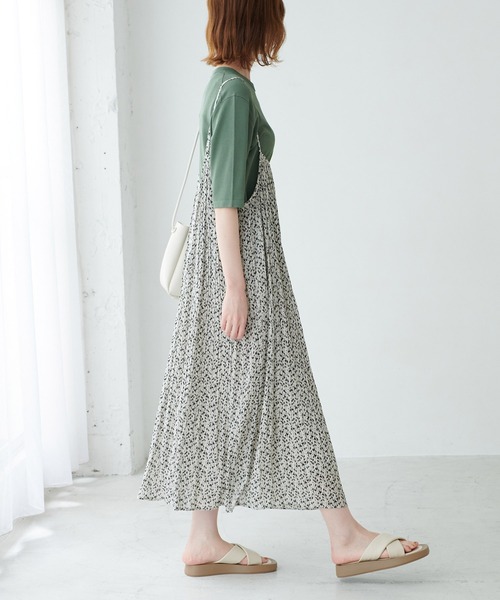 ROPE' PICNIC(ロペピクニック)の「2WAY/シアー楊柳キャミワンピース(ワンピース・レディース・ブラック/グレー/ベージュ系その他・38)」の9枚目の写真