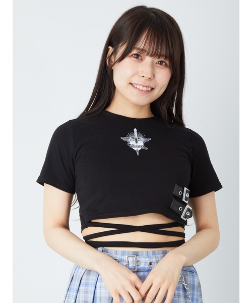 Ank Rouge（アンクルージュ）の「ゴシックショートTOPS（Tシャツ