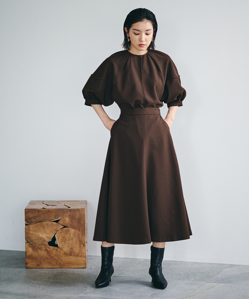 Juze（ジュゼ）の「【生活防水・抗菌防臭】リサイクルレザーポインテッドミドルブーツ【sustainable】（ブーツ・レディース・ブラック/キナリ/ブラウン・L/M/S）」の19枚目の写真