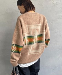 [PENDLETON/ペンドルトン] 別注 バックデザイン クルーネックニット