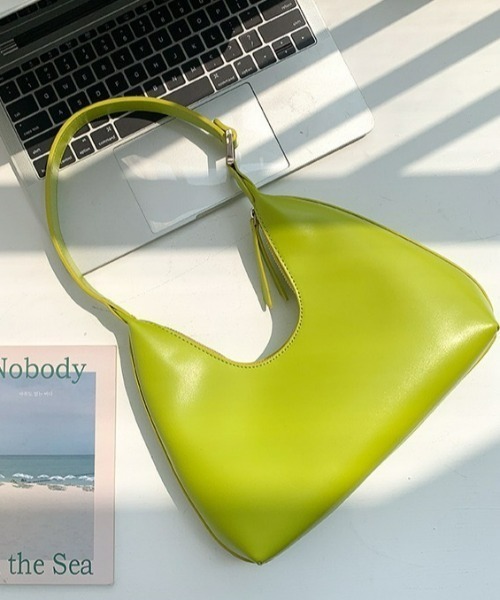 LAC-VERT(ラック・ヴェール)の「ワンハンドルコンパクトハンドバッグ(ハンドバッグ・レディース・ホワイト/ブラック/ダークブラウン/パープル/ブラウン/ピンク/グリーン/ライトイエロー・FREE)」の22枚目の写真