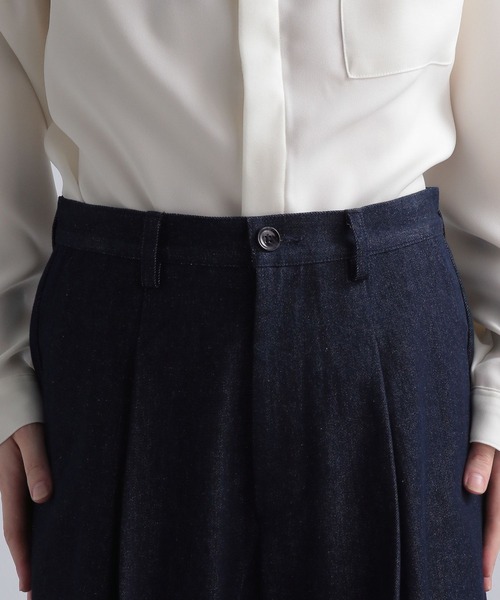 HARE（ハレ）の「【SETUP対応】ワイドフレアデニムパンツ（デニムパンツ・メンズ・ブラック/ネイビー・SMALL/MEDIUM）」の14枚目の写真