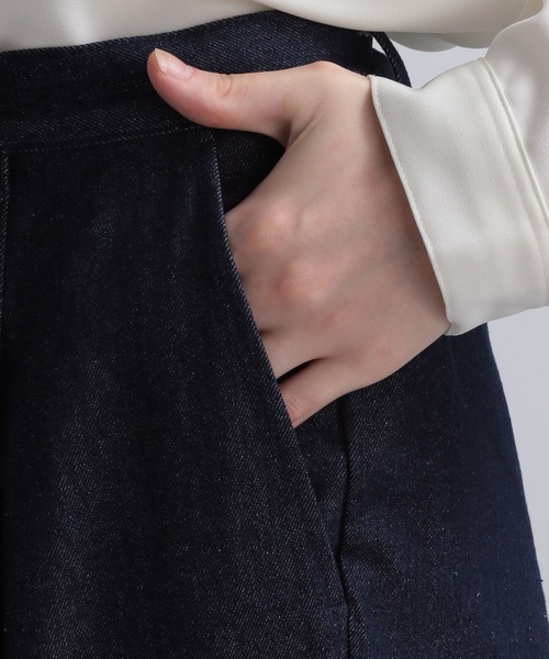 HARE（ハレ）の「【SETUP対応】ワイドフレアデニムパンツ（デニムパンツ・メンズ・ブラック/ネイビー・SMALL/MEDIUM）」の15枚目の写真