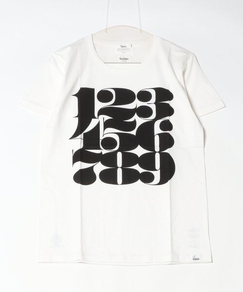 Sync.(スィンク)の「Sync.【House Industries】TEE “NUMBERS”(Tシャツ/カットソー・メンズ・ホワイト/ブラック/ネイビー/ヘザーグレー・MEDIUM/SMALL/LARGE/X-LARGE)」の1枚目の写真