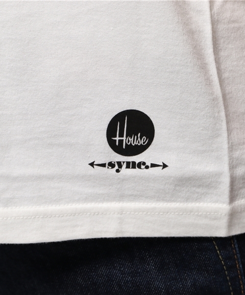 Sync.(スィンク)の「Sync.【House Industries】TEE “NUMBERS”(Tシャツ/カットソー・メンズ・ホワイト/ブラック/ネイビー/ヘザーグレー・MEDIUM/SMALL/LARGE/X-LARGE)」の15枚目の写真