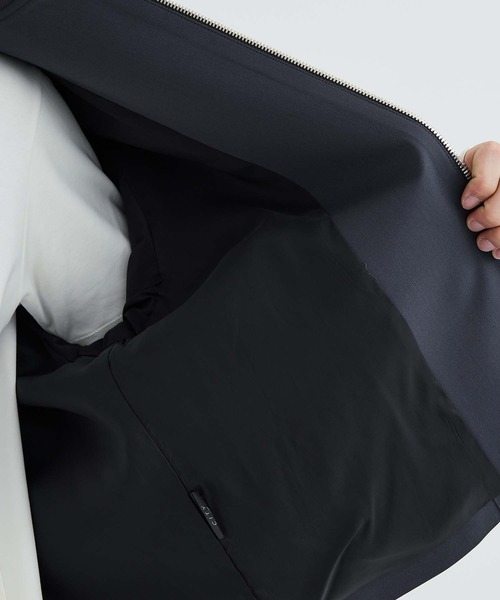 city（シティ）の「【WEB限定】ウールギャバジンMA-1（ブルゾン・メンズ・ライトブルーグレー/ブラック・1/2）」の18枚目の写真