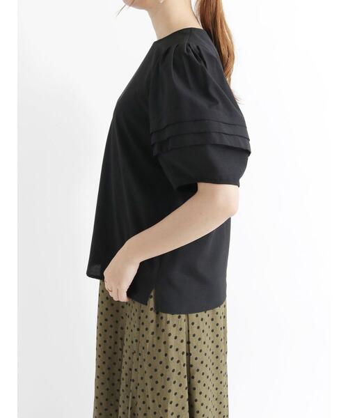 Te chichi(テチチ)の「ランタンタックスリーブブラウス(シャツ/ブラウス・レディース・ブラック/カーキ/ベージュ・フリ-)」の17枚目の写真