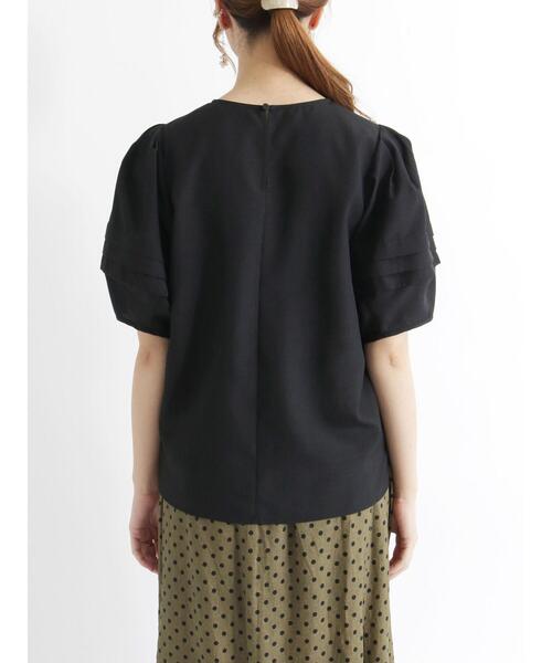 Te chichi(テチチ)の「ランタンタックスリーブブラウス(シャツ/ブラウス・レディース・ブラック/カーキ/ベージュ・フリ-)」の18枚目の写真