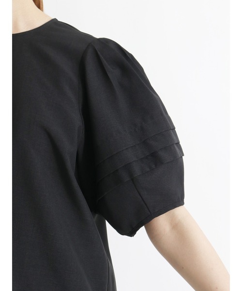 Te chichi(テチチ)の「ランタンタックスリーブブラウス(シャツ/ブラウス・レディース・ブラック/カーキ/ベージュ・フリ-)」の11枚目の写真