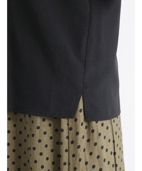 Te chichi(テチチ)の「ランタンタックスリーブブラウス(シャツ/ブラウス・レディース・ブラック/カーキ/ベージュ・フリ-)」の12枚目の写真