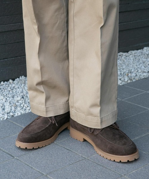 URBAN RESEARCH DOORS(アーバンリサーチドアーズ)の「スエードデッキシューズ(その他シューズ・メンズ・ブラック/ブラウン・8/10/9)」の6枚目の写真