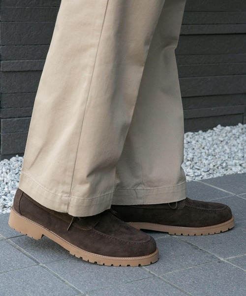 URBAN RESEARCH DOORS(アーバンリサーチドアーズ)の「スエードデッキシューズ(その他シューズ・メンズ・ブラック/ブラウン・8/10/9)」の3枚目の写真