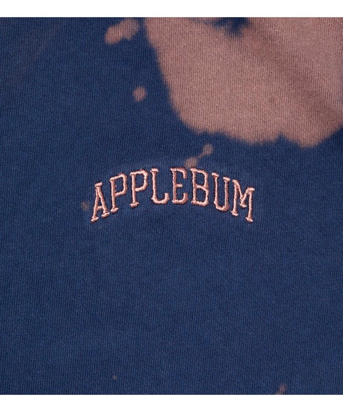 APPLEBUM（アップルバム）の「Vintage Overdye Bleach T-shirt（Tシャツ/カットソー・メンズ・ブラウン/スモークピンク/ブルー・MEDIUM/X-LARGE/XX-LARGE/LARGE）」の12枚目の写真