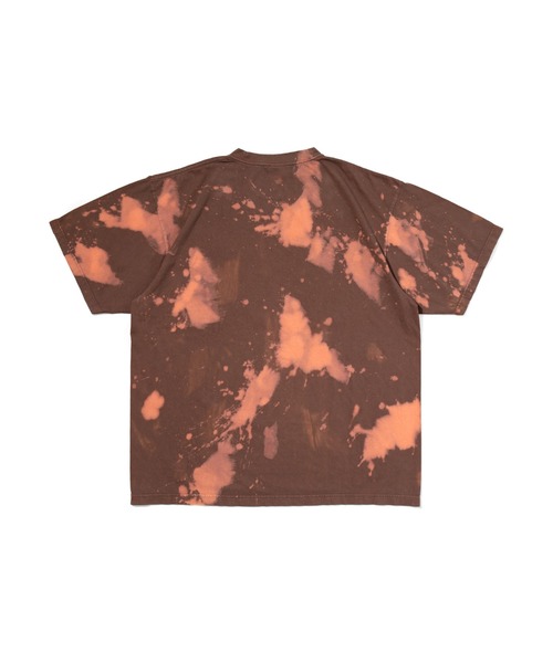 APPLEBUM（アップルバム）の「Vintage Overdye Bleach T-shirt（Tシャツ/カットソー・メンズ・ブラウン/スモークピンク/ブルー・MEDIUM/X-LARGE/XX-LARGE/LARGE）」の22枚目の写真