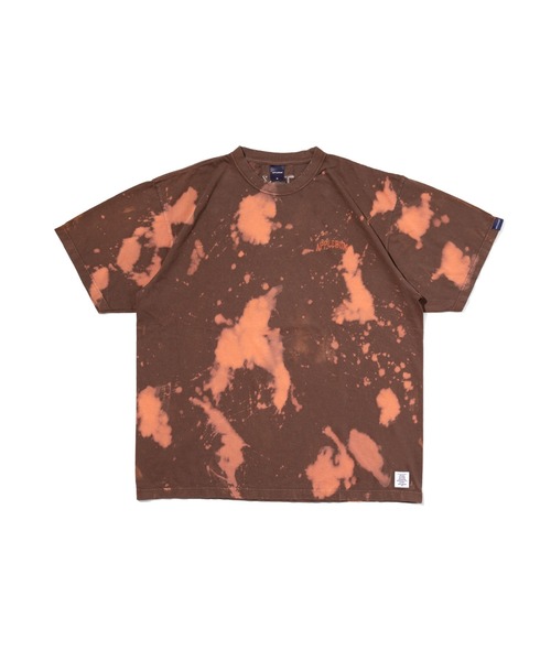 APPLEBUM（アップルバム）の「Vintage Overdye Bleach T-shirt（Tシャツ/カットソー・メンズ・ブラウン/スモークピンク/ブルー・MEDIUM/X-LARGE/XX-LARGE/LARGE）」の18枚目の写真