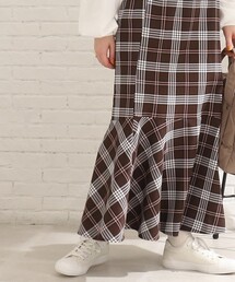 Cutie Blonde | 【セットアップ可能】ウエスト後ろゴムで楽ちん マーメイドスカート(スカート)