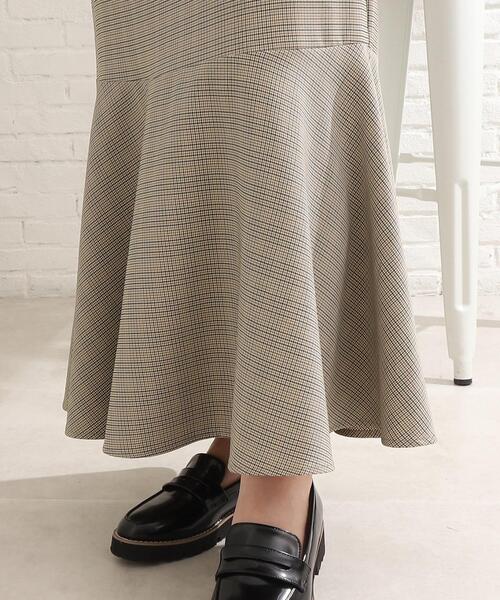 Cutie Blonde（キューティーブロンド）の「◆【セットアップ可能】ウエスト後ろゴムで楽ちん マーメイドスカート（スカート・レディース・ブラック/ブラウン系2/ベージュ系1・00）」の22枚目の写真