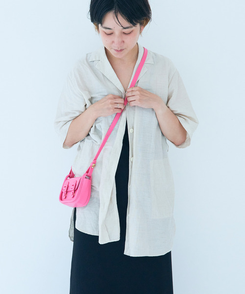 macaroni edge（マカロニエッジ）の「販売終了〈macaroni edge/マカロニエッジ〉マイクロミニバッグ ツーベルトショルダー（ショルダーバッグ・レディース・ホワイト/ブラック/ピンク/ライム/グリーン・ONE SIZE）」の12枚目の写真