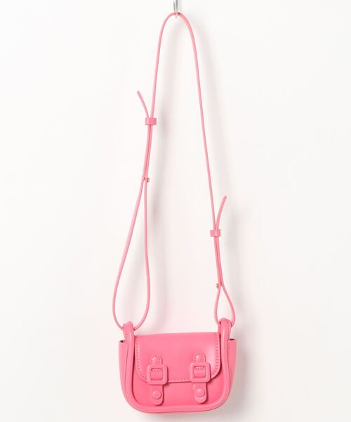 macaroni edge（マカロニエッジ）の「販売終了〈macaroni edge/マカロニエッジ〉マイクロミニバッグ ツーベルトショルダー（ショルダーバッグ・レディース・ホワイト/ブラック/ピンク/ライム/グリーン・ONE SIZE）」の21枚目の写真