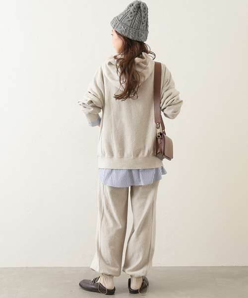 JOURNAL STANDARD relume フーディースウェット 白 JOURNAL STANDARD relume（ジャーナルスタンダード レリューム