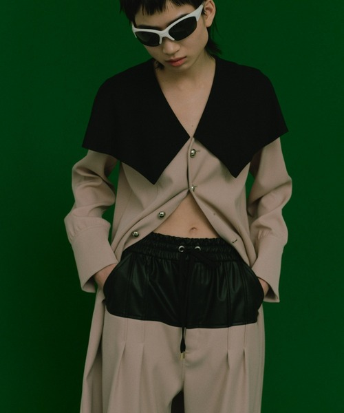 KISHIDAMIKI（キシダミキ） coat dress KISHIDAMIKI（キシダミキ）の「coat dress（その他アウター）」 - WEAR