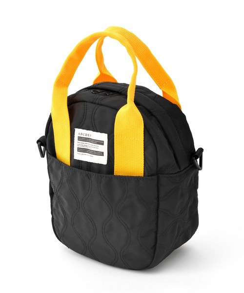 DEVICE（デバイス）の「【WEARISTA natsupoo ×DEVICE コラボ】Rename ユニークタグ ナイロン ミニ トート ショルダーバッグ（トートバッグ・レディース・ブラック/ブラック×ブルー・FREE）」の7枚目の写真