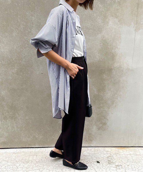 MLI'A（エムリア）の「テーパードパンツ(セットアップ対応)（その他パンツ・レディース・ブラック/パープル/ブラウン/チェック・FREE）」の11枚目の写真