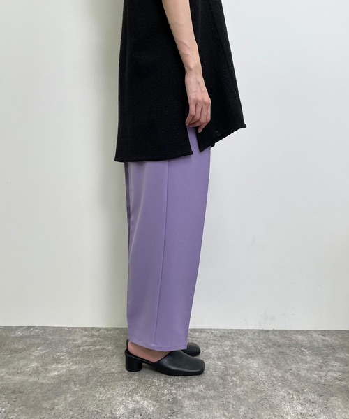 MLI'A（エムリア）の「テーパードパンツ(セットアップ対応)（その他パンツ・レディース・ブラック/パープル/ブラウン/チェック・FREE）」の15枚目の写真