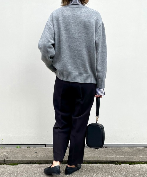 MLI'A（エムリア）の「テーパードパンツ(セットアップ対応)（その他パンツ・レディース・ブラック/パープル/ブラウン/チェック・FREE）」の18枚目の写真