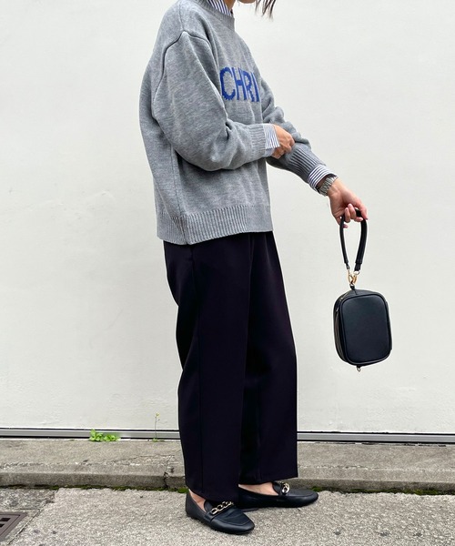 MLI'A（エムリア）の「テーパードパンツ(セットアップ対応)（その他パンツ・レディース・ブラック/パープル/ブラウン/チェック・FREE）」の6枚目の写真