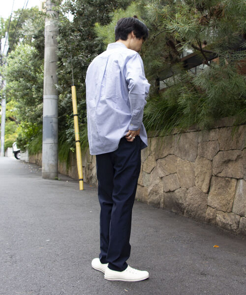 GLOSTER（グロスター）の「【GLOSTER/グロスター】ガムストレッチトラウザー ハイパーストレッチツイルパンツ（その他パンツ・メンズ・アイボリー/チャコールグレー/ベージュ/ネイビー・S/M/L）」の5枚目の写真