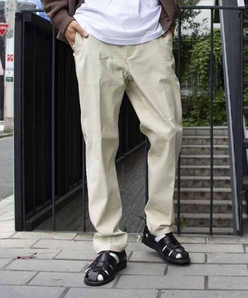 GLOSTER（グロスター）の「【GLOSTER/グロスター】ガムストレッチトラウザー ハイパーストレッチツイルパンツ（その他パンツ・メンズ・アイボリー/チャコールグレー/ベージュ/ネイビー・S/M/L）」の11枚目の写真