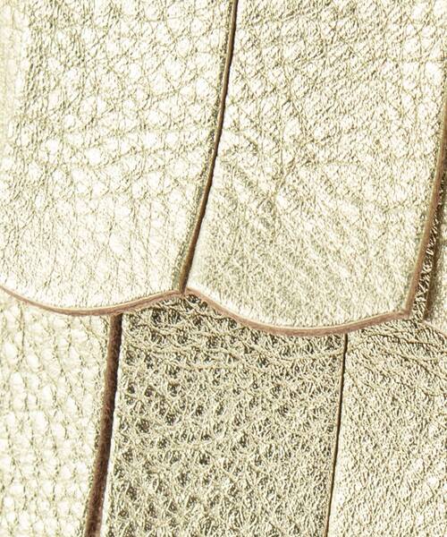 HIROKO HAYASHI（ヒロコハヤシ）の「◆FRANGIA（フランジャ）長財布ミニ（財布・レディース・ブラック/ホワイト系/ベージュ/シルバー/ゴールド・00）」の12枚目の写真