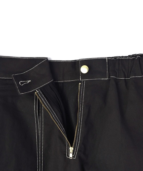 marjour（マージュール）の「BI-COLOR STITCH TUCK SKIRT（スカート・レディース・ブラック・M）」の21枚目の写真