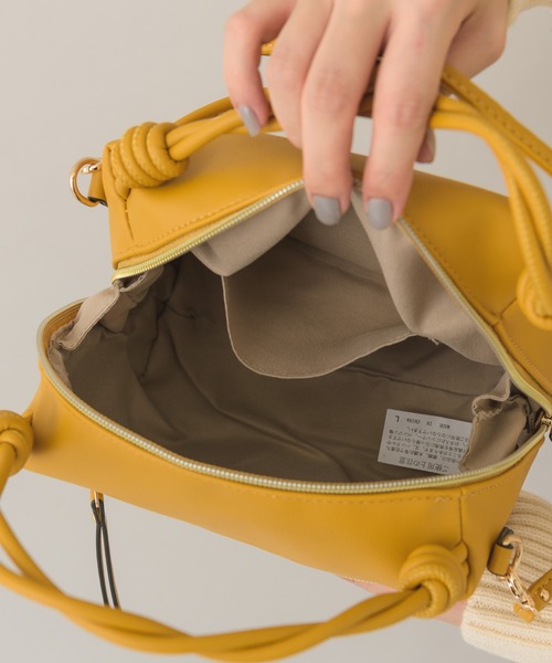 KATHARINE ROSS(キャサリンロス)の「【KATHARINE ROSS】カラーボストンバッグ(ボストンバッグ・レディース・グレイッシュベージュ/グリーン/マスタード・MEDIUM)」の18枚目の写真