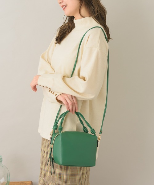 KATHARINE ROSS(キャサリンロス)の「【KATHARINE ROSS】カラーボストンバッグ(ボストンバッグ・レディース・グレイッシュベージュ/グリーン/マスタード・MEDIUM)」の10枚目の写真