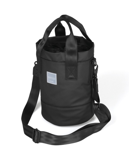 バッグ The DUFFER of ST.E BLACK LABEL BAG BLACK LABEL〕： 2ウェイジムバッグ ｜The DUFFER of St.GEORGE