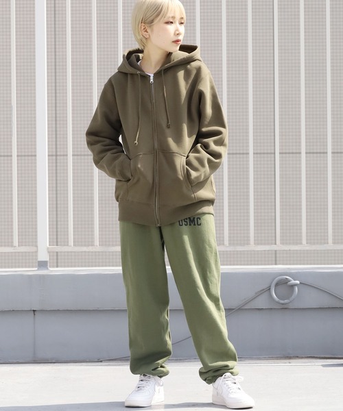 SOFFE（ソフィー）の「SOFFE/ソフィー U.S.M.C. MARINE CORPS SWEAT PANTS スウェットパンツ（スウェットパンツ・メンズ・オリーブ・M/L/XL）」の8枚目の写真