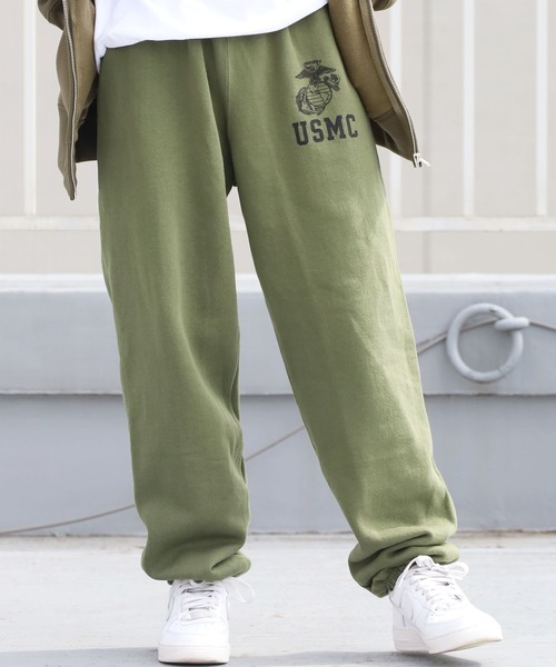 SOFFE（ソフィー）の「SOFFE/ソフィー U.S.M.C. MARINE CORPS SWEAT PANTS スウェットパンツ（スウェットパンツ・メンズ・オリーブ・M/L/XL）」の17枚目の写真
