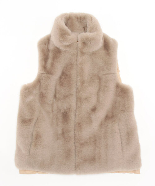 BEATRICE】フェイクファーベスト