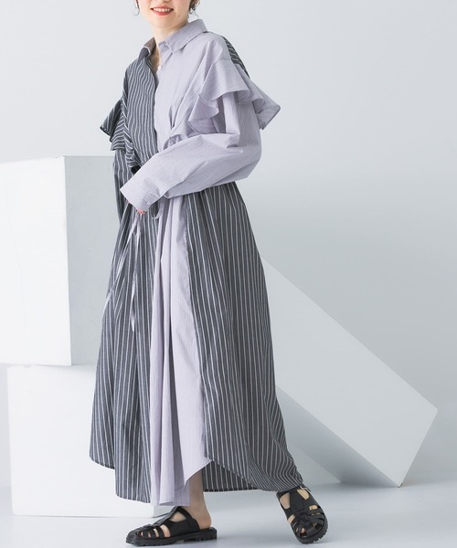 ブランド古着 シャツワンピース シャツワンピース Kbf ケイビーエフ のファッション通販 Zozoused